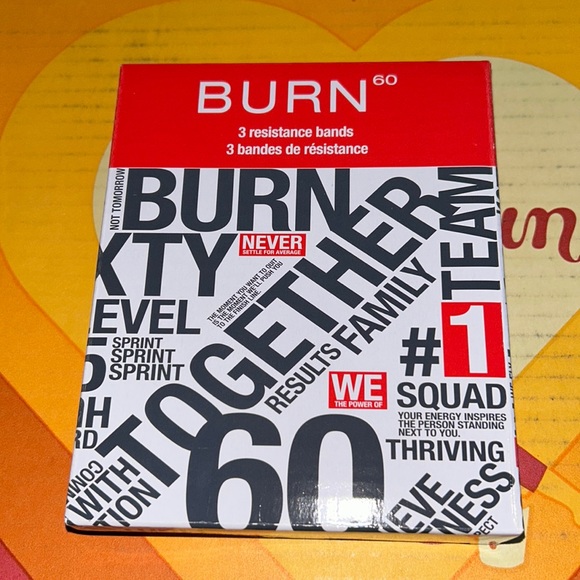 Burn 60 resistant bands - Picture 1 of 3